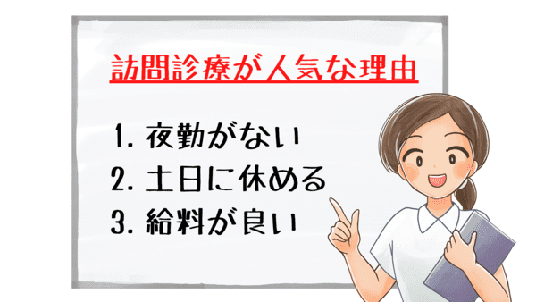 ＜画像＞看護の仕事で訪問看護が人気な理由